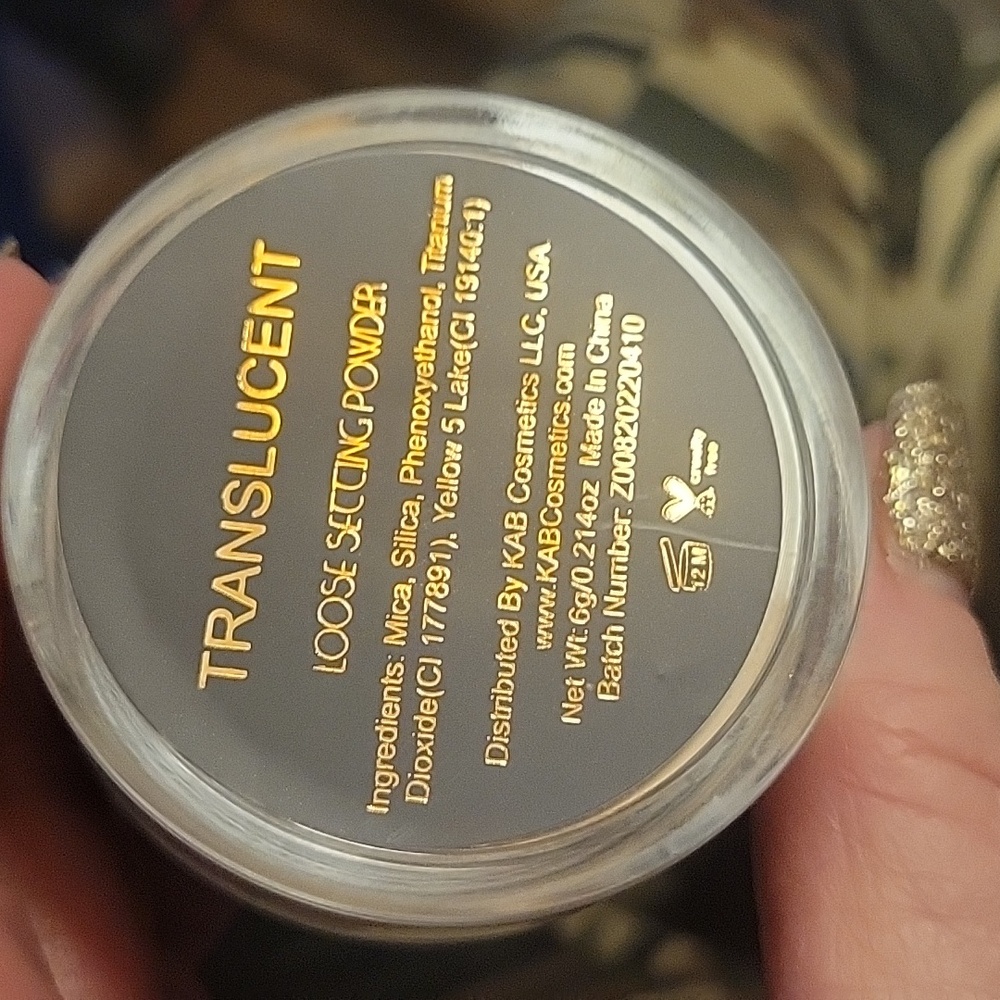KAB Cosmetics Loose Setting Powder. Translucent NIB SEALED - Picture 7 of 8